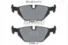 Bremsbelagsatz, Scheibenbremse Hinterachse PAGID T1039N