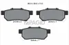 Bremsbelagsatz, Scheibenbremse Hinterachse PAGID T3107N