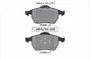 Bremsbelagsatz, Scheibenbremse Vorderachse PAGID T1106N