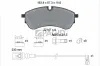 Bremsbelagsatz, Scheibenbremse Vorderachse PAGID T4258N