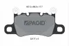 Bremsbelagsatz, Scheibenbremse Hinterachse PAGID T3192N