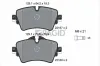 Bremsbelagsatz, Scheibenbremse Vorderachse PAGID T2410N