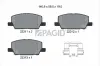Bremsbelagsatz, Scheibenbremse Vorderachse PAGID T2825N