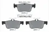 Bremsbelagsatz, Scheibenbremse Hinterachse PAGID T2585N
