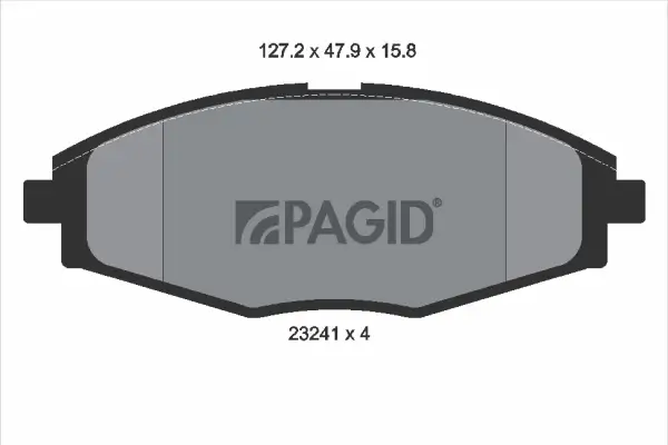 Bremsbelagsatz, Scheibenbremse Vorderachse PAGID T3093N