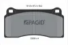 Bremsbelagsatz, Scheibenbremse PAGID T1201N