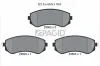 Bremsbelagsatz, Scheibenbremse PAGID T3115N