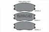Bremsbelagsatz, Scheibenbremse Vorderachse PAGID T1400N