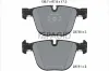 Bremsbelagsatz, Scheibenbremse Hinterachse PAGID T1389N