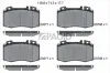 Bremsbelagsatz, Scheibenbremse Vorderachse PAGID T1318N