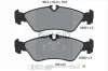 Bremsbelagsatz, Scheibenbremse Hinterachse PAGID T1824N
