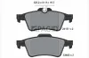 Bremsbelagsatz, Scheibenbremse Hinterachse PAGID T1489N