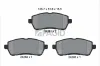 Bremsbelagsatz, Scheibenbremse Vorderachse PAGID T1778N
