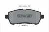Bremsbelagsatz, Scheibenbremse Vorderachse PAGID T1687N