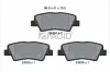 Bremsbelagsatz, Scheibenbremse Hinterachse PAGID T1848N