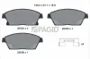 Bremsbelagsatz, Scheibenbremse Vorderachse PAGID T1959N