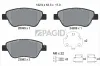 Bremsbelagsatz, Scheibenbremse Vorderachse PAGID T2263N