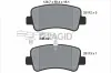 Bremsbelagsatz, Scheibenbremse Hinterachse PAGID T1970N