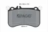 Bremsbelagsatz, Scheibenbremse Vorderachse PAGID T2124N