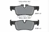 Bremsbelagsatz, Scheibenbremse Hinterachse PAGID T2399N