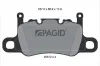 Bremsbelagsatz, Scheibenbremse Hinterachse PAGID T2356N