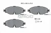 Bremsbelagsatz, Scheibenbremse Vorderachse PAGID T2502N