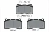 Bremsbelagsatz, Scheibenbremse Vorderachse PAGID T2779N