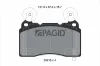 Bremsbelagsatz, Scheibenbremse Vorderachse PAGID T2765N