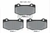 Bremsbelagsatz, Scheibenbremse Hinterachse PAGID T2953N