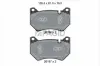 Bremsbelagsatz, Scheibenbremse Vorderachse PAGID T2829N