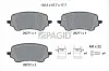 Bremsbelagsatz, Scheibenbremse Vorderachse PAGID T2895N