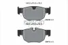 Bremsbelagsatz, Scheibenbremse Hinterachse PAGID T2911N