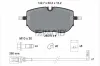 Bremsbelagsatz, Scheibenbremse Vorderachse PAGID T2946N