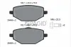 Bremsbelagsatz, Scheibenbremse Hinterachse PAGID T2947N