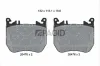 Bremsbelagsatz, Scheibenbremse Vorderachse PAGID T4295N