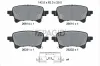 Bremsbelagsatz, Scheibenbremse Hinterachse PAGID T3185N