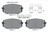 Bremsbelagsatz, Scheibenbremse Vorderachse PAGID T4241N
