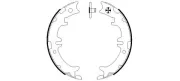Bremsbackensatz, Feststellbremse Hinterachse PAGID H9615N