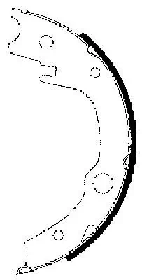 Bremsbackensatz, Feststellbremse Hinterachse PAGID H9750N Bild Bremsbackensatz, Feststellbremse Hinterachse PAGID H9750N