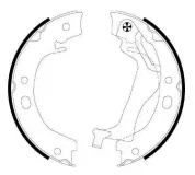 Bremsbackensatz, Feststellbremse Hinterachse PAGID H9915N