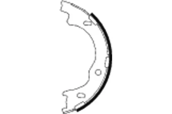 Bremsbackensatz, Feststellbremse Hinterachse PAGID H9995N Bild Bremsbackensatz, Feststellbremse Hinterachse PAGID H9995N