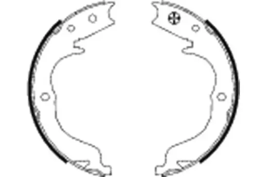 Bremsbackensatz, Feststellbremse Hinterachse PAGID H1683N Bild Bremsbackensatz, Feststellbremse Hinterachse PAGID H1683N