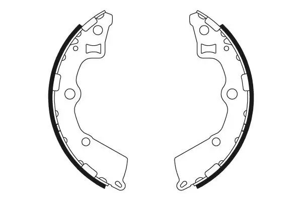 Bremsbackensatz Hinterachse PAGID H1733N