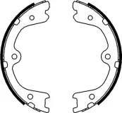 Bremsbackensatz, Feststellbremse Hinterachse PAGID H1736N