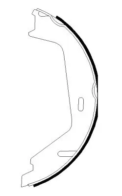 Bremsbackensatz, Feststellbremse Hinterachse PAGID H1820N Bild Bremsbackensatz, Feststellbremse Hinterachse PAGID H1820N