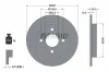Bremsscheibe Hinterachse PAGID 51008NC