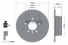 Bremsscheibe Hinterachse PAGID 54329NC