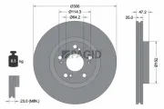 Bremsscheibe PAGID 54409NC