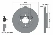Bremsscheibe Vorderachse PAGID 55394NC