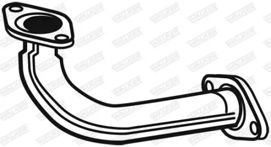 Abgasrohr vorne WALKER 02154 Bild Abgasrohr vorne WALKER 02154